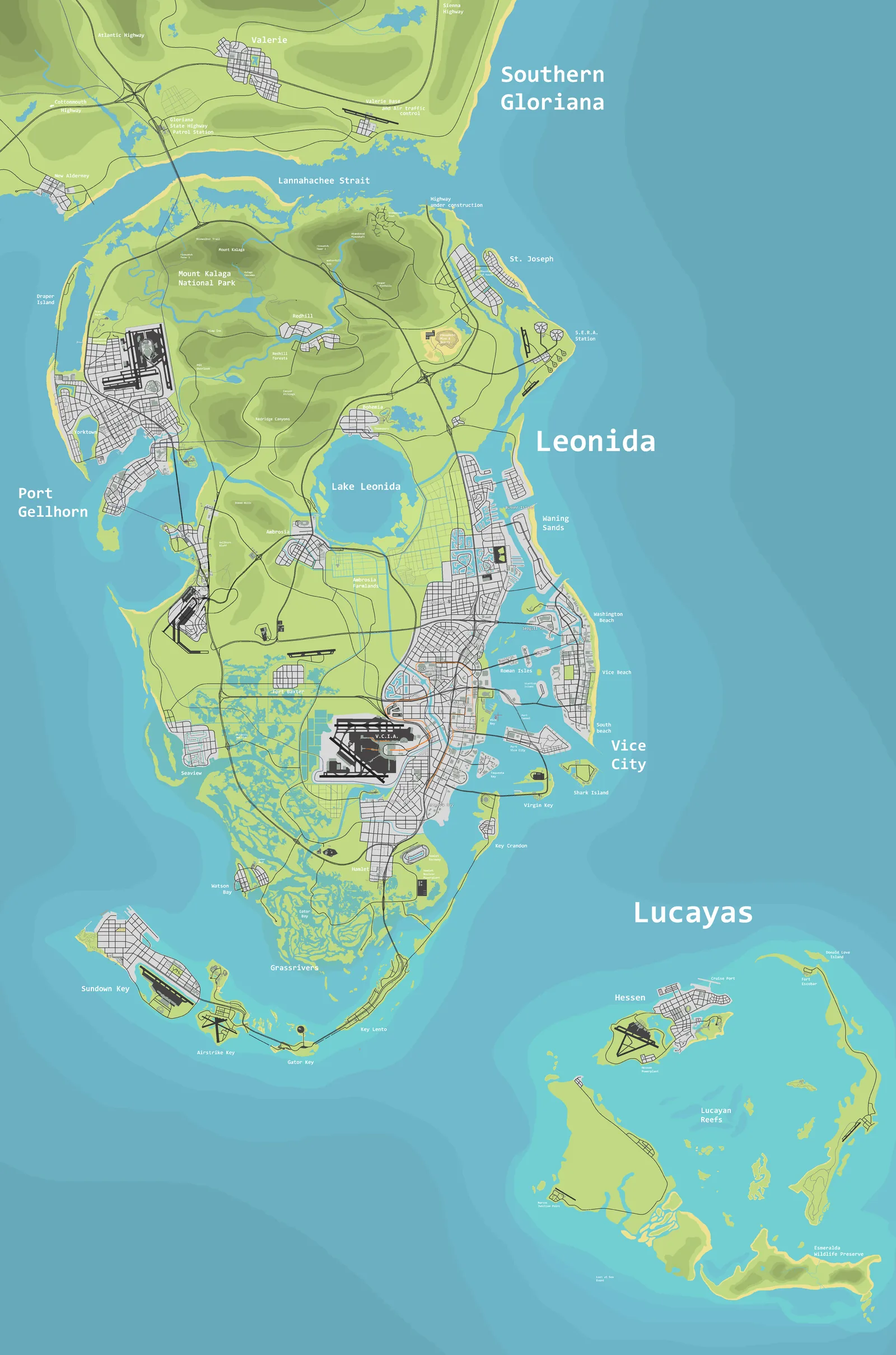 Mapa Especulativo de Leonida