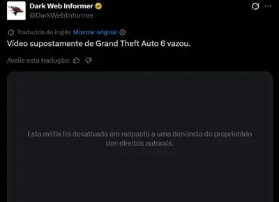 BLOQUEIO SOLICITADO PELA ROCKSTARS